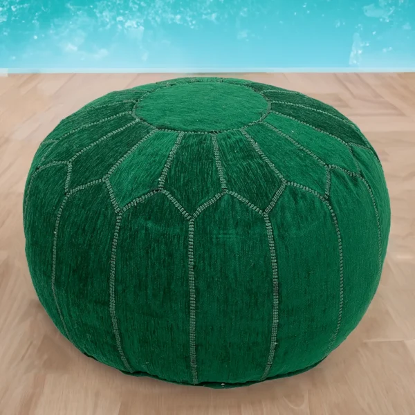 Moroccan Fez Footstool Pouf